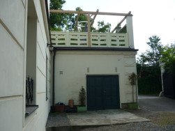 Zahradní pergola vyrobená podle návrhu zákazníka