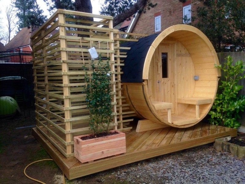 sauna barrel