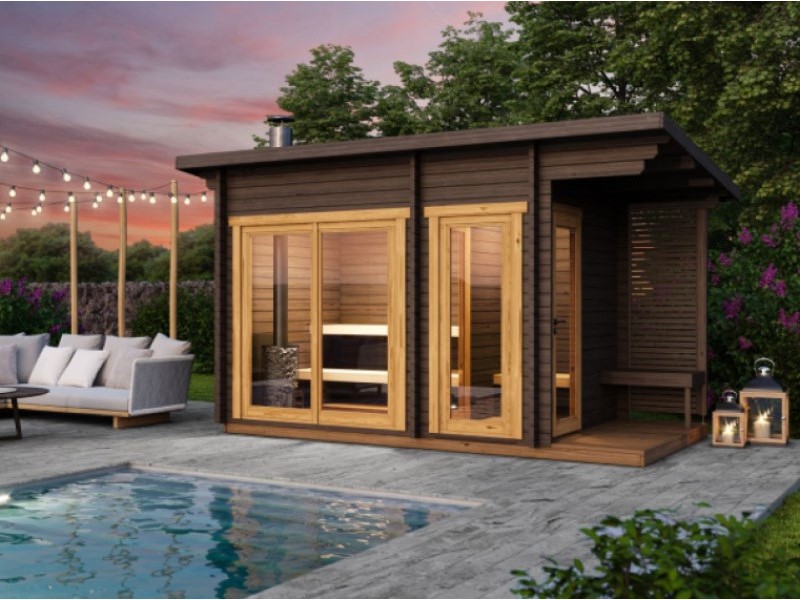 venkovní sauna Tampere M