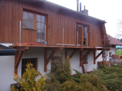 Kovová konstrukce pro bavorské balkonové sloupky