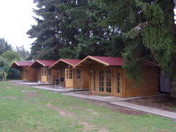 Zahradní chaty jsme montovali v krásném prostředí severních Čech