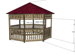Grafický návrh našeho kolegy před realizací zakázky