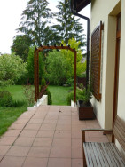 Pergola Linda č. 6 je průchozí pergola pro vstup do zahrady