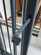 Detail uzavírání psího kotce