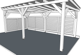 Grafick&eacute; zpracov&aacute;n&iacute; pergolov&yacute;ch z&aacute;stěn na&scaron;&iacute;m kolegou