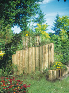 Z různě vysok&yacute;ch palis&aacute;d lze vystavět i z&aacute;hon ve tvaru spir&aacute;ly