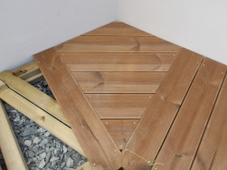 Dokonale sestaven&yacute; roh venkovn&iacute; podlahy