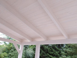 Palubkový záklop zahradní pergoly