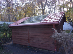 Stře&scaron;n&iacute; krytinu si z&aacute;kazn&iacute;k vybral profilovan&yacute; plech Statjam