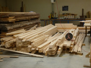 Dřevo připravené k výrobě