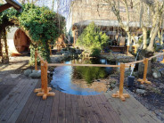 Po skončení akce bude zábradlí v areálu firmy demontováno